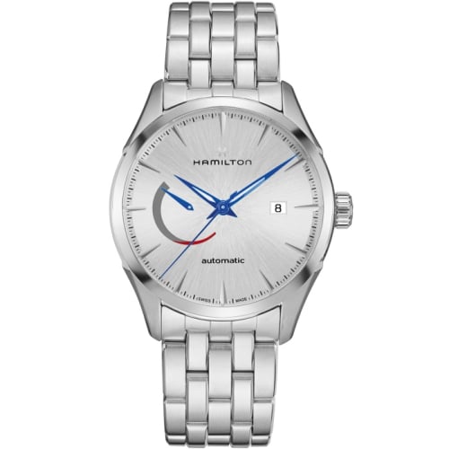 Hamilton Jazzmaster Power Reserve Auto 42 Stainless Steel / Silver / Bracelet