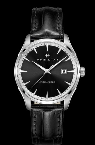 Hamilton Jazzmaster Quartz Stainless Steel / Black