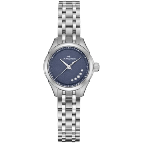 Hamilton Jazzmaster Lady Quartz 30 Stainless Steel / Blue / Bracelet