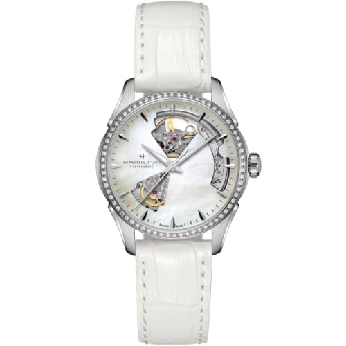 Hamilton Jazzmaster Open Heart 36 Stainless Steel - Diamond / MOP / Bracelet