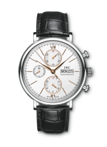 IWC Schaffhausen Portofino Chronograph Stainless Steel / Silver