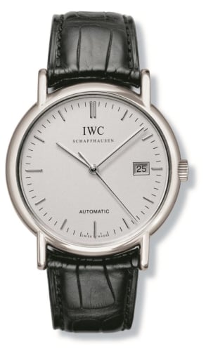 IWC Schaffhausen Portofino Automatic / Stainless Steel / Silver / Strap