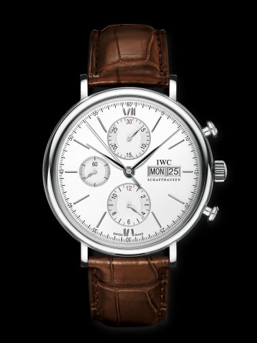 IWC Schaffhausen Portofino Chronograph Stainless Steel / Silver