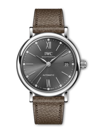 IWC Schaffhausen Portofino Automatic 37 Stainless Steel / Grey