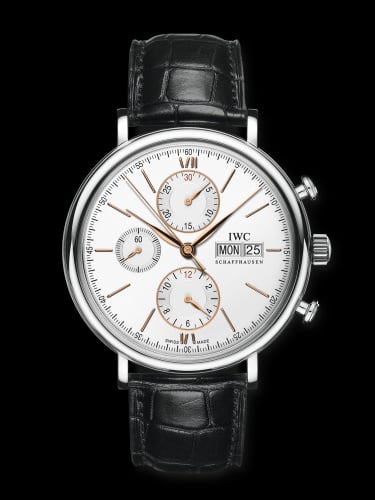 IWC Schaffhausen Portofino Chronograph Stainless Steel / Silver