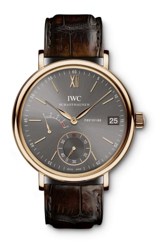 IWC Schaffhausen Portofino Hand-Wound Eight Days Red Gold / Ardoise