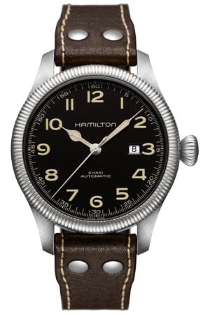 Hamilton Khaki Pioneer Auto Black
