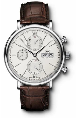 IWC Schaffhausen Portofino Chronograph Stainless Steel / Silver
