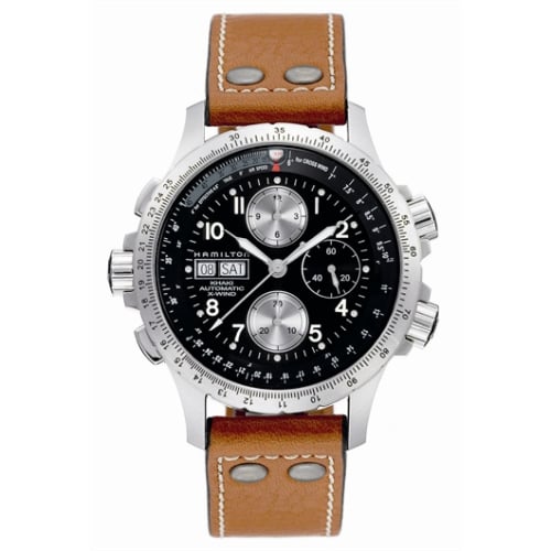Hamilton Khaki Aviation X-Wind Stainless Steel / Black