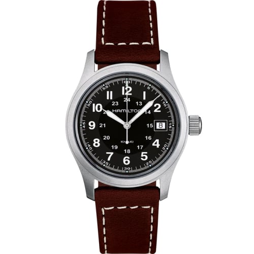 Hamilton Khaki Field Quartz 38 Stainless Steel / Black
