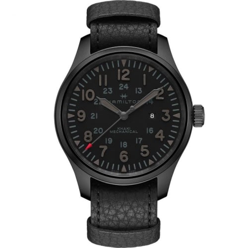 Hamilton Khaki Field Mechanical 50 PVD / Black