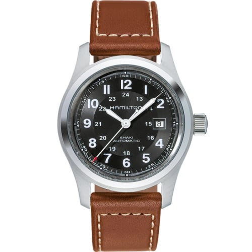 Hamilton Khaki Field Automatic Stainless Steel / Black
