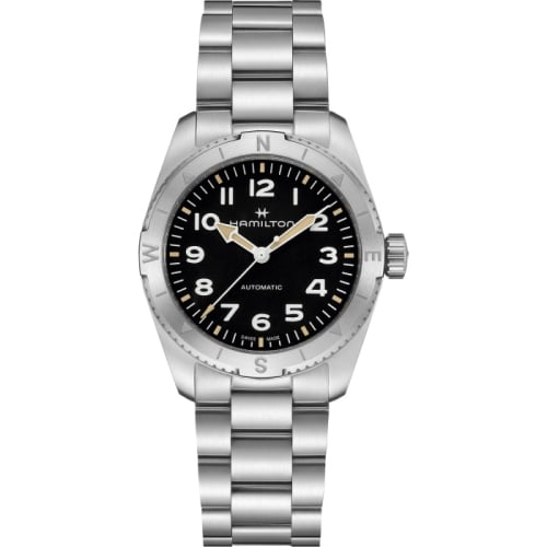 Hamilton Khaki Field Expedition 37 Stainless Steel / Black / Bracelet