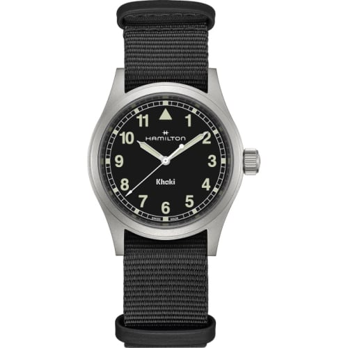 Hamilton Khaki Field Quartz 38 Stainless Steel / Black