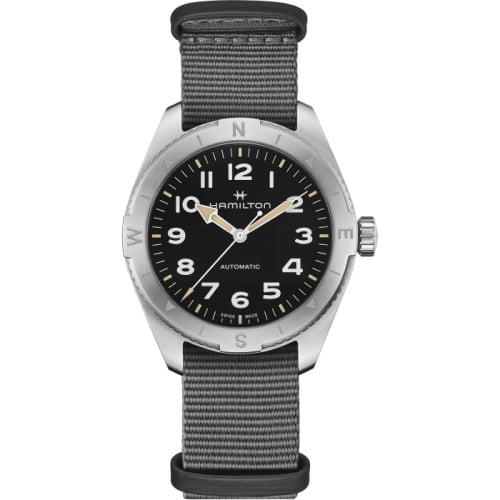 Hamilton Khaki Field Expedition 41 Stainless Steel / Black / NATO