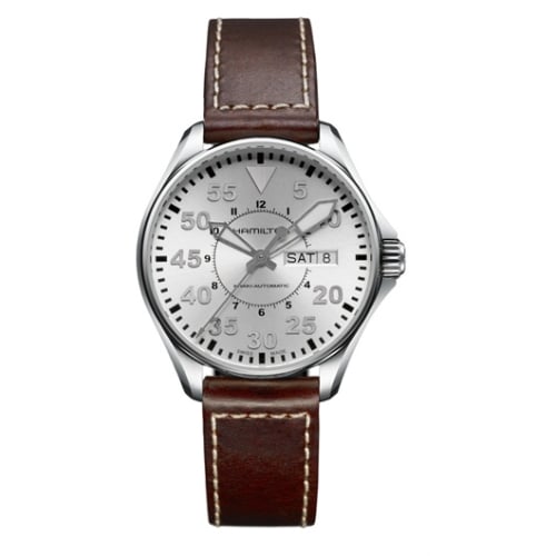 Hamilton Khaki Aviation Pilot Silver