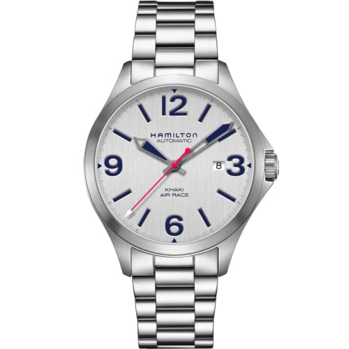 Hamilton Khaki Aviation Air Race 42 Auto Grey / Bracelet