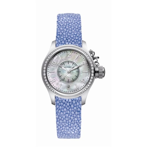 Hamilton Khaki Navy Seaqueen 37