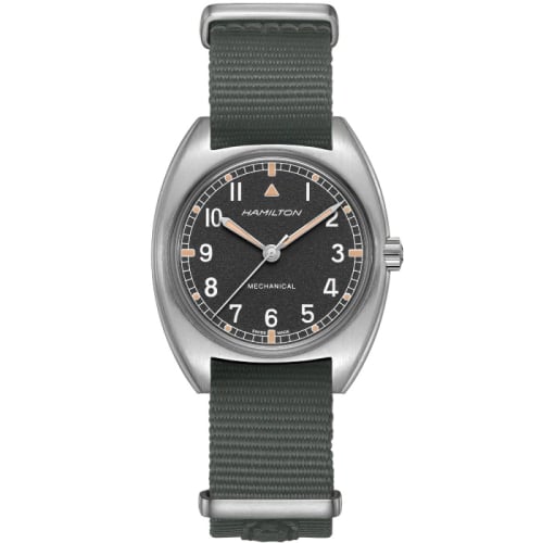 Hamilton Khaki Aviation Pilot Pioneer Mechanical Stainless Steel / Black