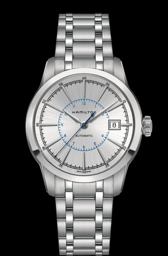 Hamilton Railroad 40 Auto Stainless Steel / Silver / Bracelet