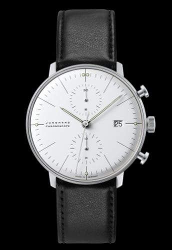 Junghans Max Bill Chronoscope Silver Stick