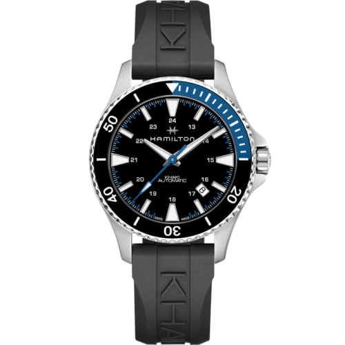 Hamilton Khaki Navy Scuba Auto Stainless Steel / Black