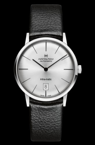 Hamilton Intra-Matic 38 Stainless Steel / Silver