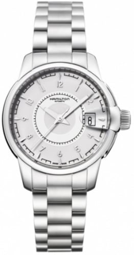 Hamilton Railroad 38 Auto Stainless Steel / Silver / Bracelet