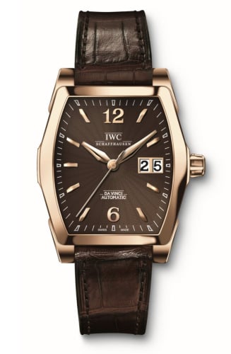 IWC Schaffhausen Da Vinci Automatic Midsize Rose Gold / Chocolate
