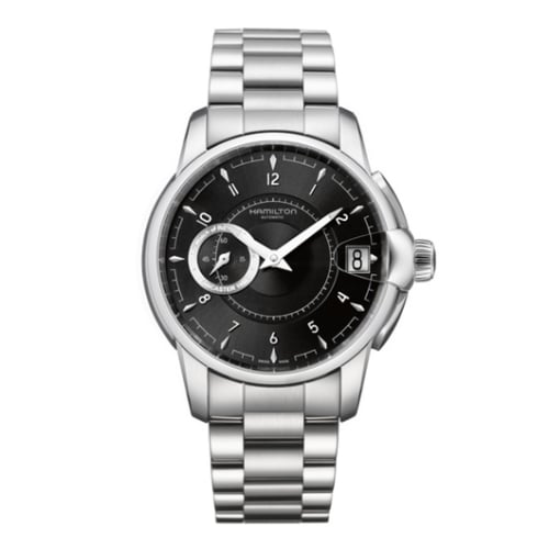 Hamilton Railroad 44 Small Second Auto Stainless Steel / Black / Bracelet