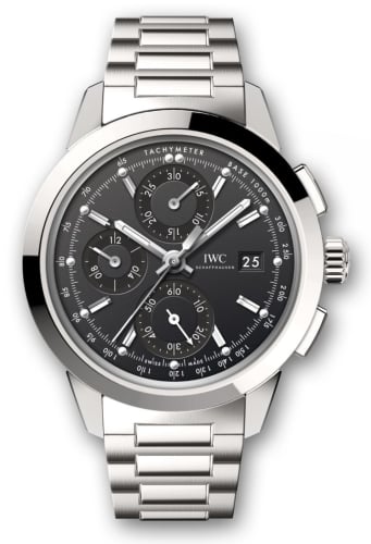 IWC Schaffhausen Ingenieur Chronograph Custom Stainless Steel / Black-Rhodium / Bracelet