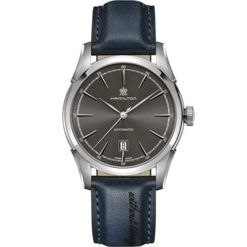 Hamilton Spirit of Liberty Auto 42 Stainless Steel / Grey