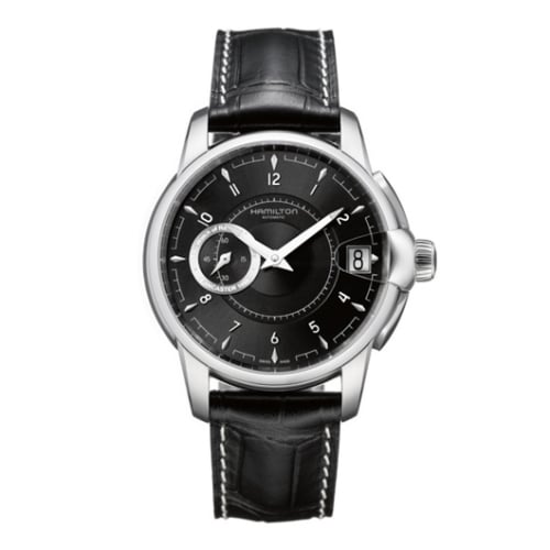 Hamilton Railroad 44 Small Second Auto Stainless Steel / Black