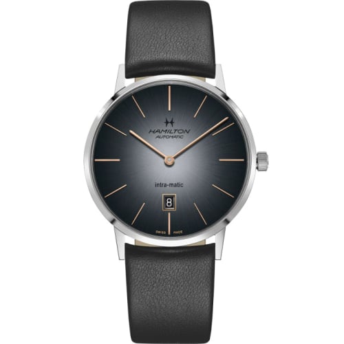 Hamilton Intra-Matic 42 Stainless Steel / Grey