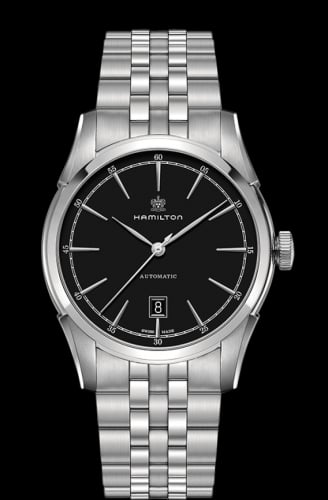 Hamilton Spirit Of Liberty Auto 42 Stainless Steel / Black / Bracelet