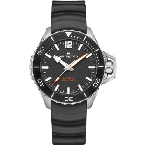 Hamilton Frogman Auto 46 Stainless Steel / Black / Rubber