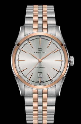 Hamilton Spirit Of Liberty Automatic 42 Stainless Steel - Rose Gold / Silver / Bracelet