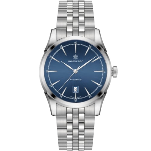 Hamilton Spirit Of Liberty Auto 42 Stainless Steel / Blue / Bracelet