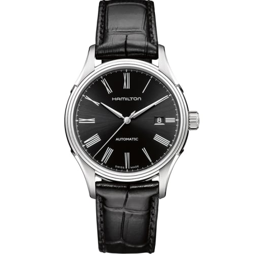 Hamilton Valiant Auto 40 Stainless Steel / Black