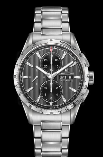 Hamilton Broadway Automatic Chronograph Steel / Grey / Bracelet