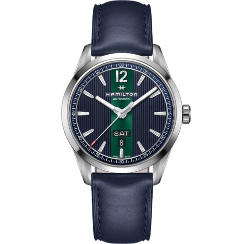 Hamilton Broadway Day Date Automatic Steel / Blue