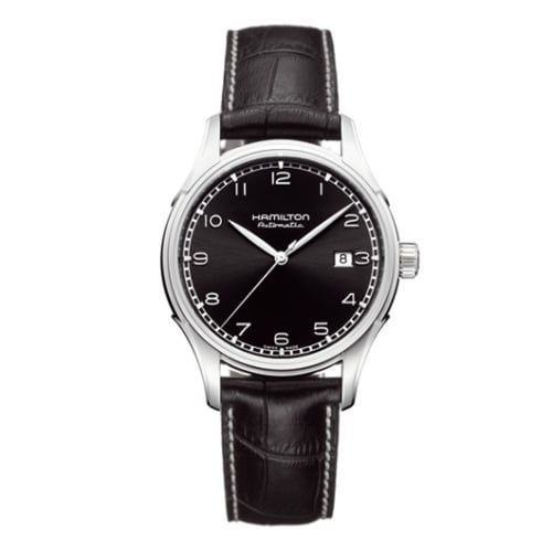 Hamilton Valiant Auto 40 Stainless Steel / Black