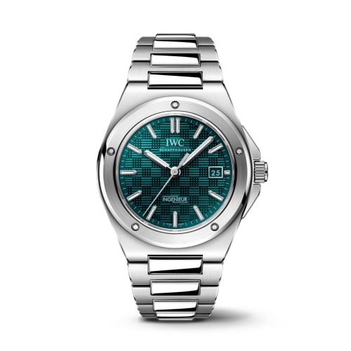 IWC Schaffhausen Ingenieur Automatic 40 Stainless Steel / Aqua Blue