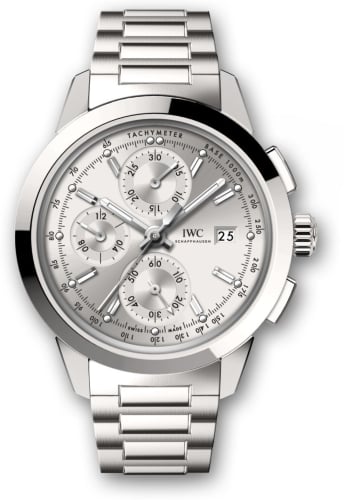 IWC Schaffhausen Ingenieur Chronograph Custom Stainless Steel / Silver-Rhodium / Bracelet
