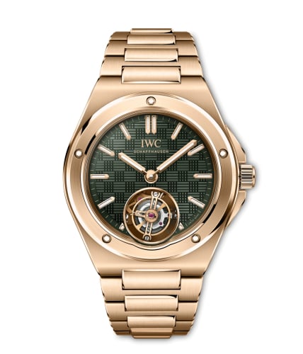 IWC Schaffhausen Ingenieur Automatic 40 Tourbillon Rose Gold / Green