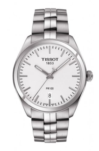 Tissot PR 100 Quartz 39 Stainless Steel / Silver / Bracelet