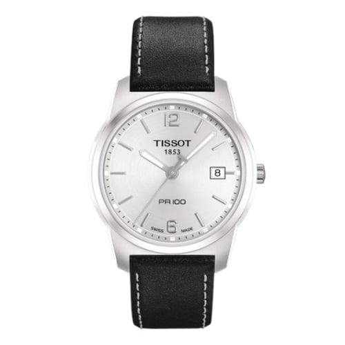 Tissot PR 100 Quartz 38 Stainless Steel / Silver / Strap