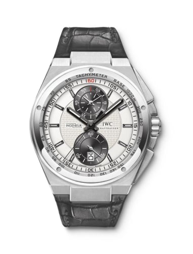 IWC Schaffhausen Big Ingenieur Chronograph Platinum / Silver / Strap