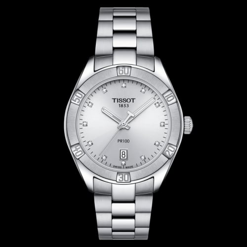 Tissot PR 100 Sport Chic 36 Stainless Steel / Silver / Bracelet