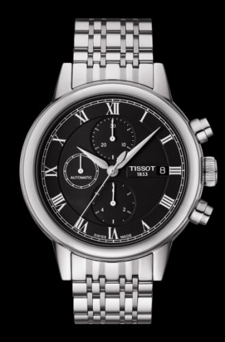 Tissot Carson Automatic Chronograph 42.3 Stainless Steel / Black / Bracelet